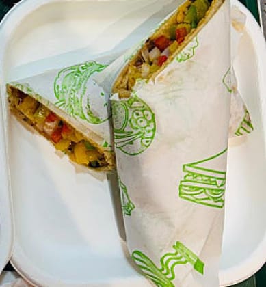 Veg Burrito (Jowar & Bajra)