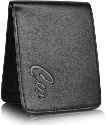 Classic World PU Solid Men's RFID Wallet With 5 Slots For Card ( Black , Pack of 1 )