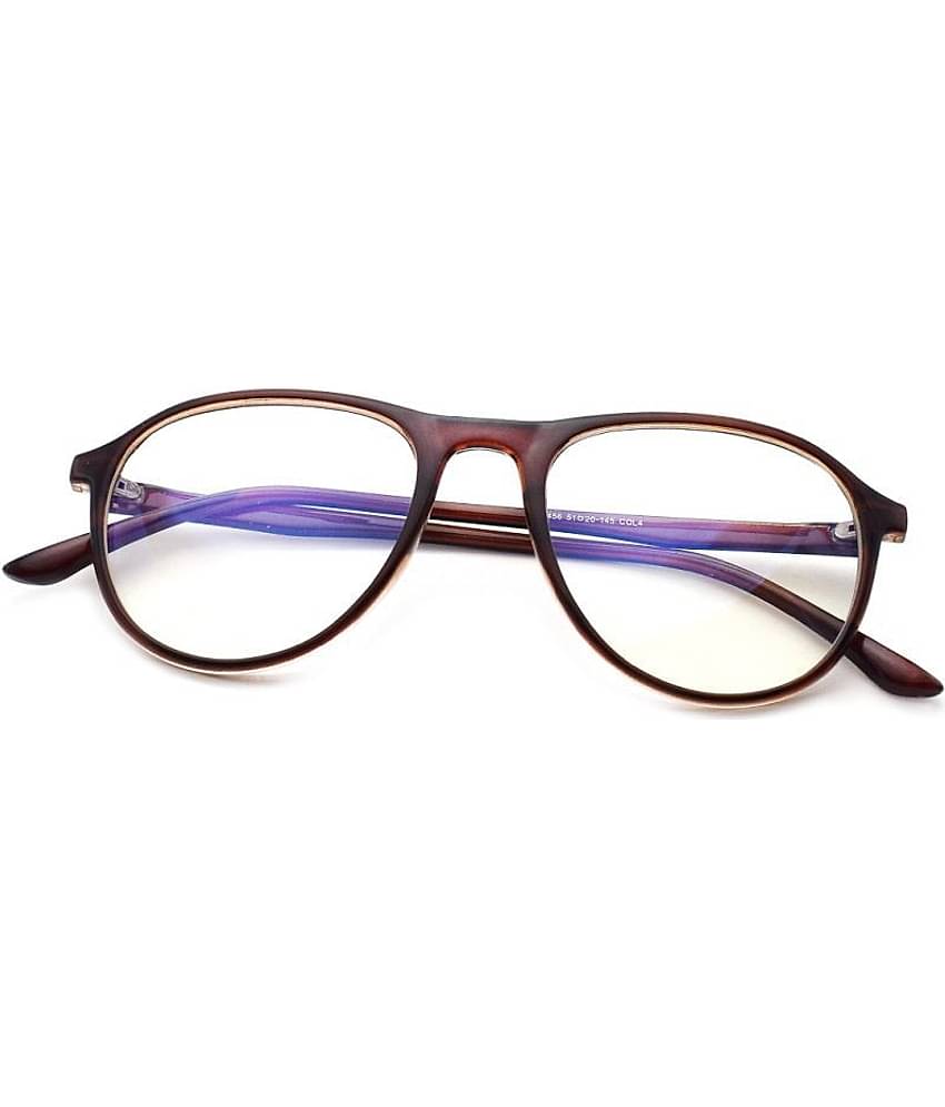 Unisex Blue Cut & Anti-glare Computer Glasses | For Computer Mobile TV | Eye Protection | Zero Power | Brand - Peter Jones