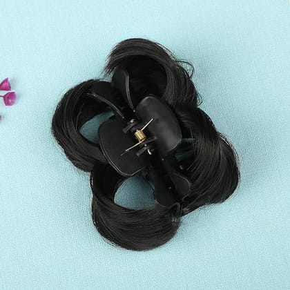 Women Black Claw Clip
