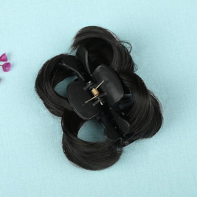 Women Black Claw Clip