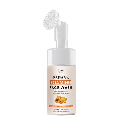 Papaya Foaming Face Wash with Lactic Acid & Panthenol (Exclusive Deal)-100ml