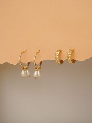 2 Pairs Fusion Earrings