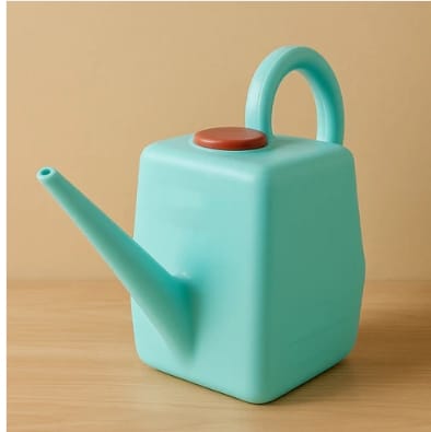 2 Litre Heavy-Duty Plastic Gardening Watering Can with Long Spout & Ergonomic Handle