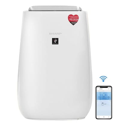 SHARP Air Purifier for Home FP-J52M-W | Wi-Fi Connectivity