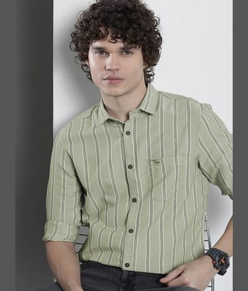 The Indian Garage Co Men Striped Casual Shirt