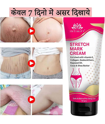 Intimify Stretch Mark Remover Cream, Stretch Mark Cream, Shaping & Firming Cream 50 gms