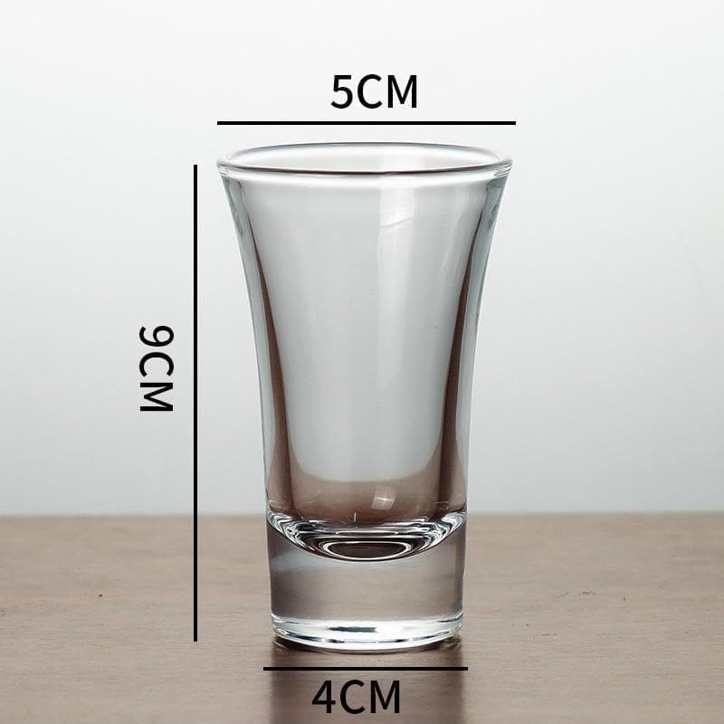 Tequila Shot Glasses, 35 ML, Set of12, Small Whiskey Mug for Vodka, Whiskey, Ocean, Spirits, Dessert, Espressos, Cordial, Patiala, Liquors & Beverage Drink, Perfect for Bar, Casino, Restaurants