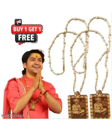 DvR ClicK Tulsi Mala WITH Hanuman Pendant ( Pack of 1 )