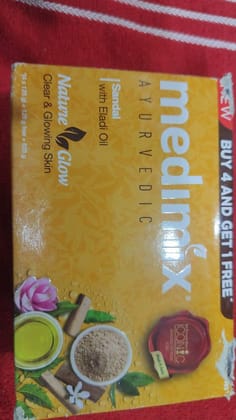 MEDIMIX AYURVEDIC SANDAL SOAP 125GM 5 N PACK