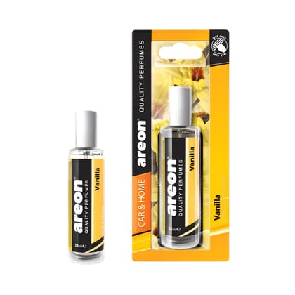 Areon Car Perfume with Spray (35 ml)-Vanilla