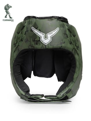 Invincible Commando Training Head Guard-S / Camo