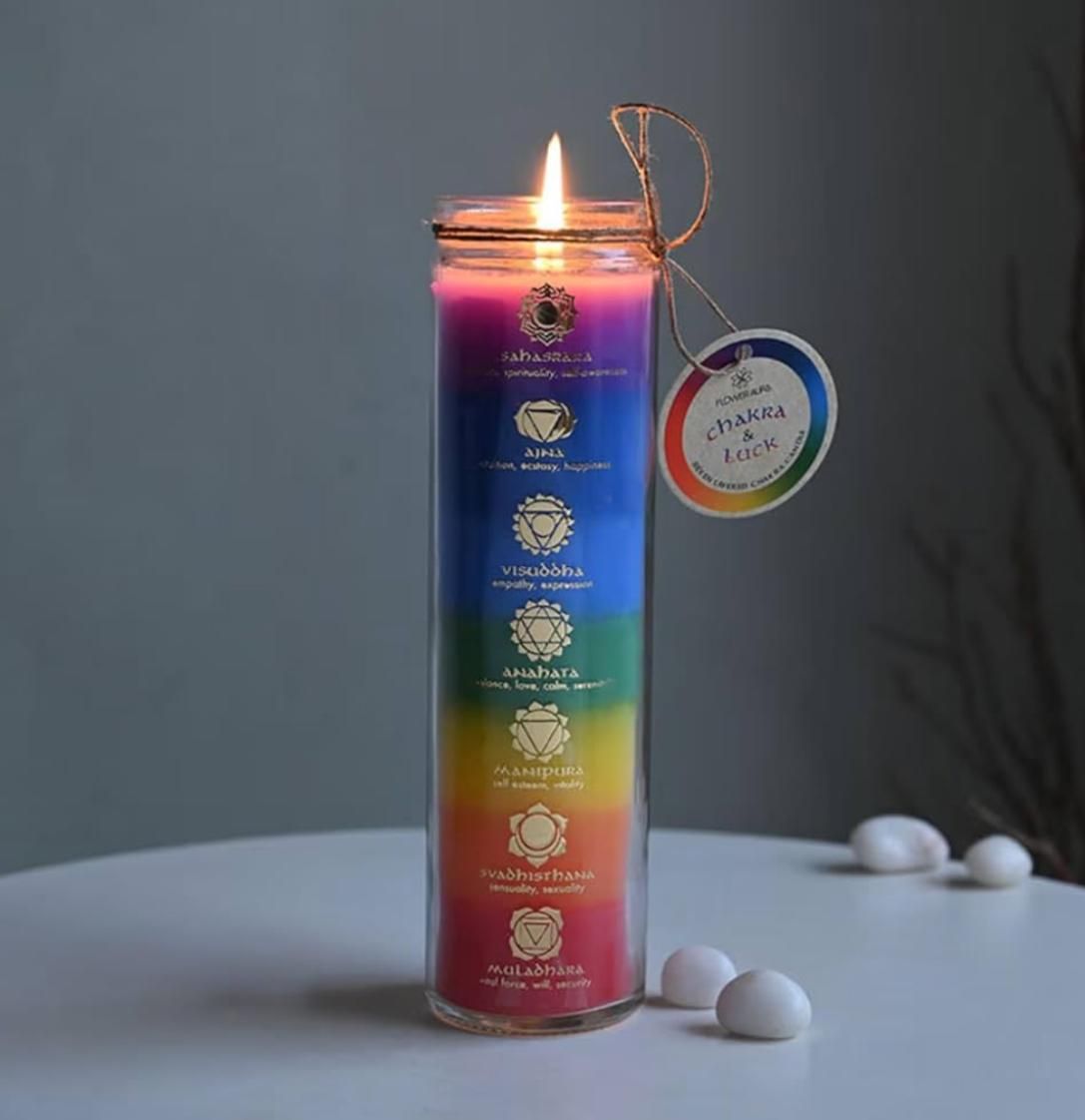 RNK Seven Chakra  Candle