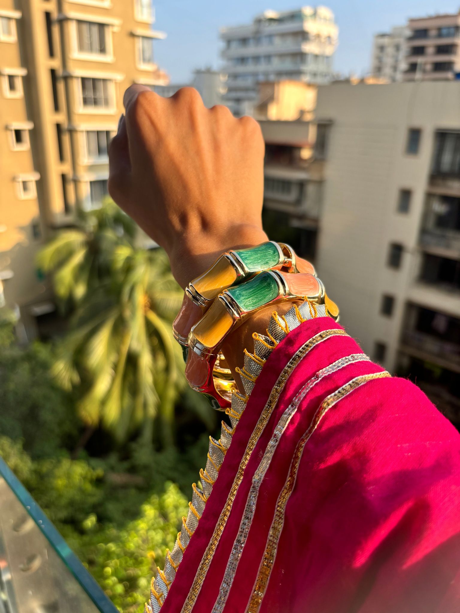 Multi Colour Diana Bangle