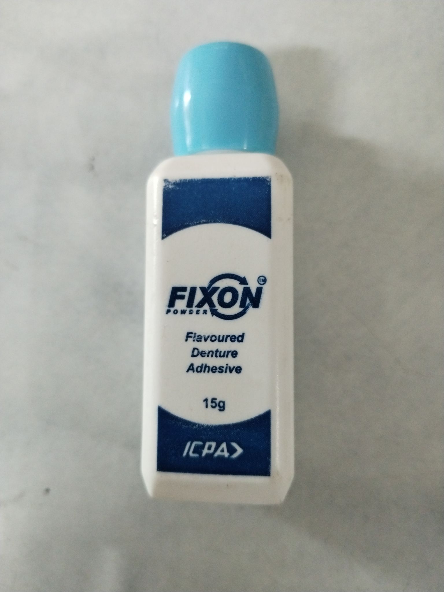 Icpa Fixon flavoured denture adhesive powder 