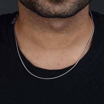 SNAKE CHAIN (SILVER) 2MM-50 CM