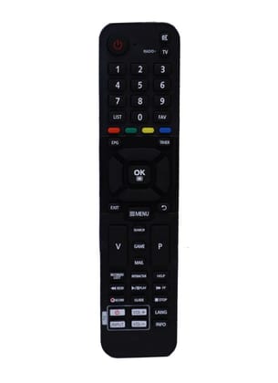 Set Top Box Remote, Compatible with Siti Cable Hd Set Top Box Remote Control-Old Remote Functions Must Be Exactly Same (Color Multicolor)