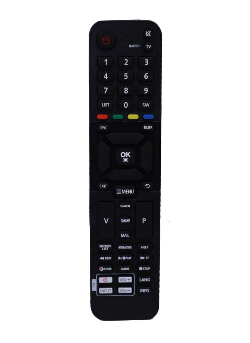 Set Top Box Remote, Compatible with Siti Cable Hd Set Top Box Remote Control-Old Remote Functions Must Be Exactly Same (Color Multicolor)