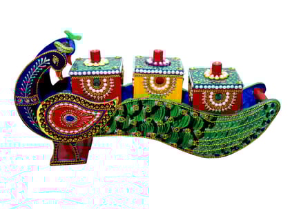 Peacock Dry Fruit Box