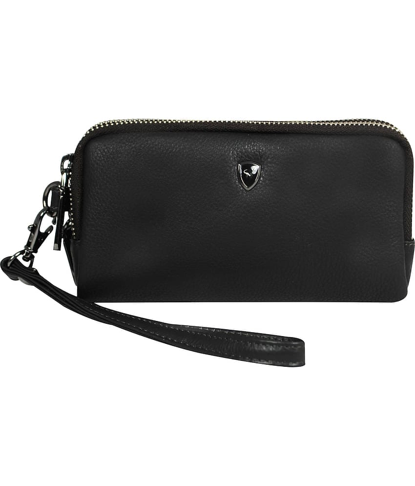 Calfnero Brown Hand Pouch