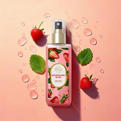 Body Cupid Strawberry Body Mist - 100 ml 
