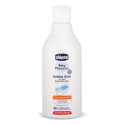 Chicco Baby Moments Bubble Bath 300ml-BM Bubble Bath / 300ml