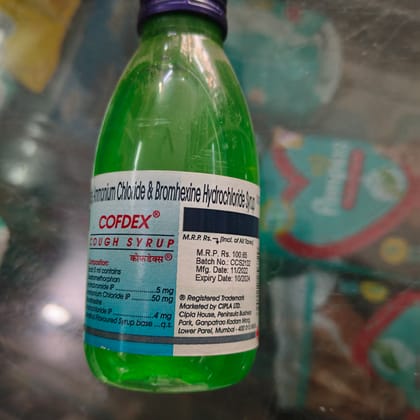 Cofdex cough syrup 