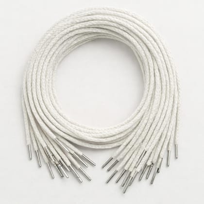 Premium White Cotton File Tag Thread (Pack of 100) � 24 Inch Cotton File Laces � Strong Tags for Office, School & Document Filing � Laces with Metal Tips Premium White Cotton File Tag Thread (Pack of 100) � 24 Inch Cotton File Laces � Strong Tags for Office, School & Document Filing � Laces with Metal Tips