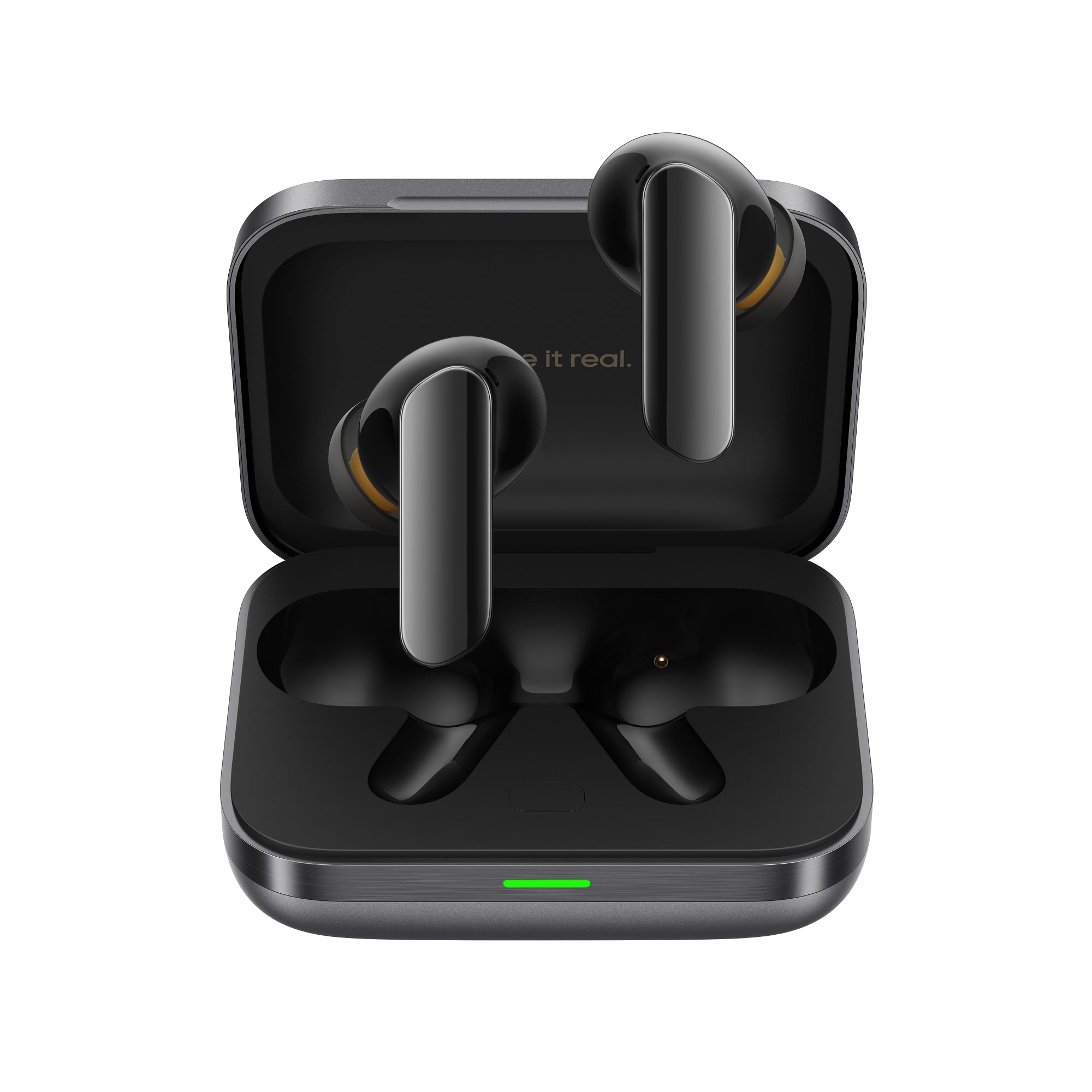 realme Buds Air 7 Pro with Ai Live Translation,11mm+6mm Dual-dac Driver,48 Hrs Playtime,53 dB ANC,LHDC,45Ms Low Latency,360 Spatial Audio,IP55 Dust & Water Resistant,BT 5.4 (Metallic Grey)