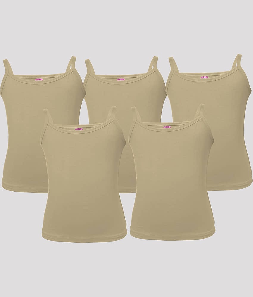 Ariel Pack of 5 Girls Cotton ( Multi )