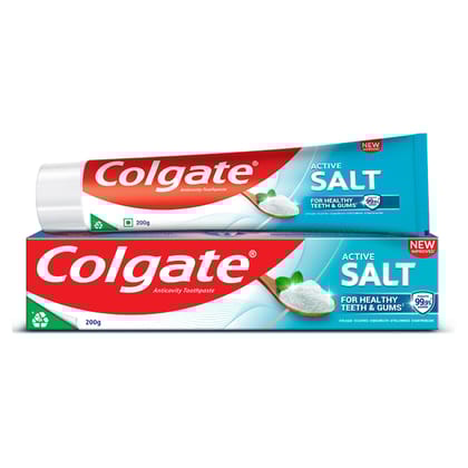COLGATE PASTE ACTIVE SALT 200G