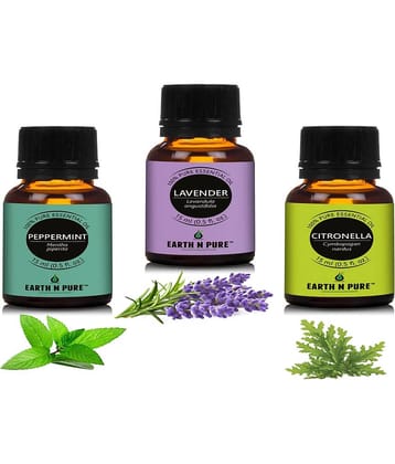 Earth N Pure - Citronella Essential Oil 15 mL ( Pack of 3 )
