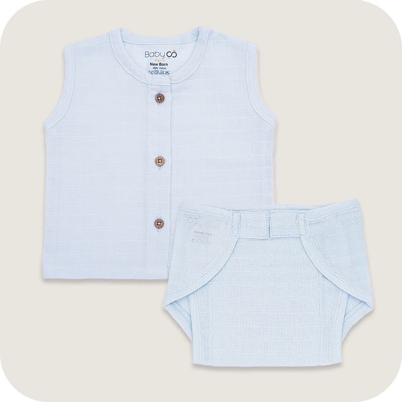 Blue Jabla Nappy Combo-New Born