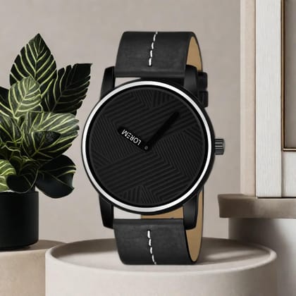 LOREM Dark Edition Analog Watch for Men