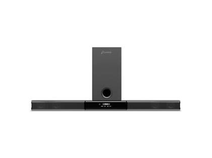 Pebble Magna 10 Soundbar with Subwoofer, 100W Powerful Audio, 2.1 Channel Home Theatre, Dynamic Drivers Pebble Magna 10 Soundbar with Subwoofer, 100W Powerful Audio, 2.1 Channel Home Theatre, Dynamic Drivers
