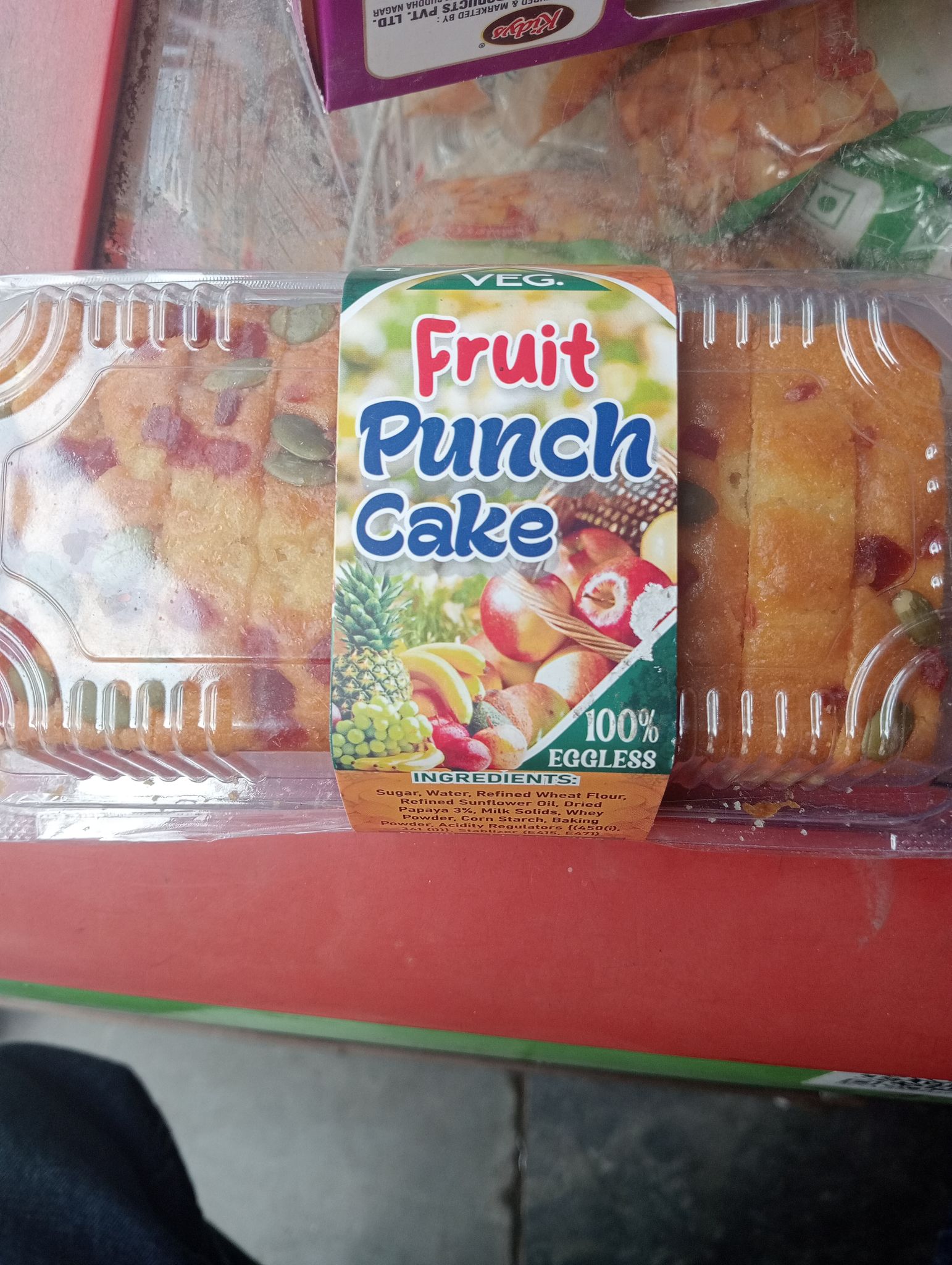 Mohans fruit punch cake 