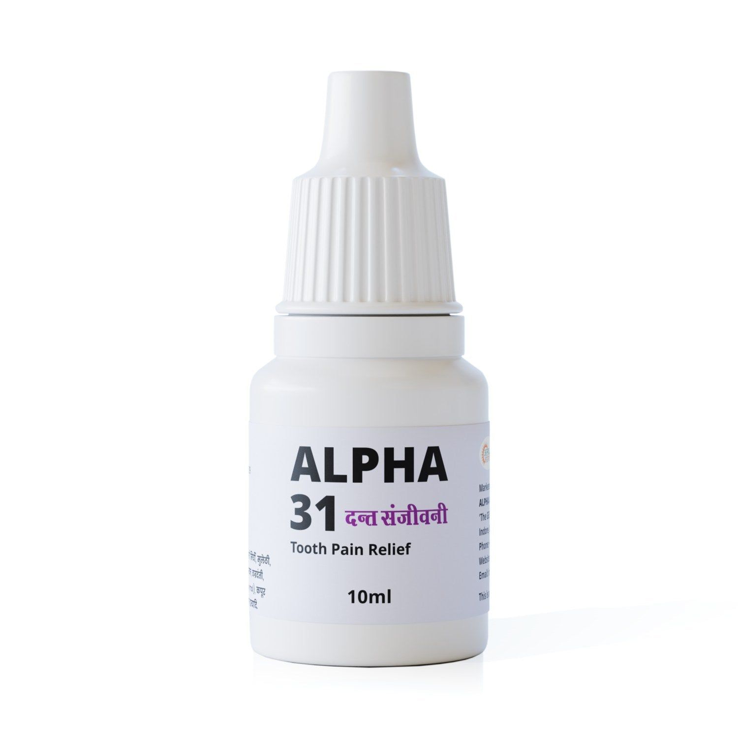 Alpha 31 | Tooth Pain Relief Serum-10 ml