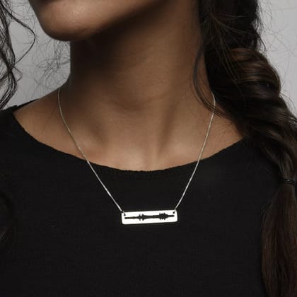 Together Pendant Necklace-Silver
