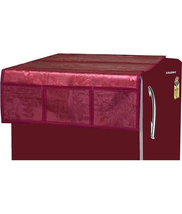Revexo - Polyester Multicolor Fridge Top Cover ( Pack of 1 )