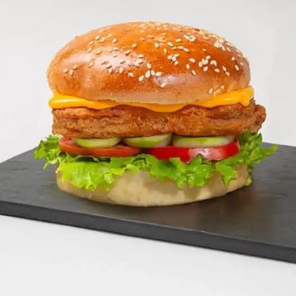 Smoked American BBQ Chicken Burger