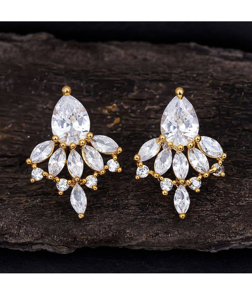 Sukkhi Preety Gold Plated Stud Earring For Women