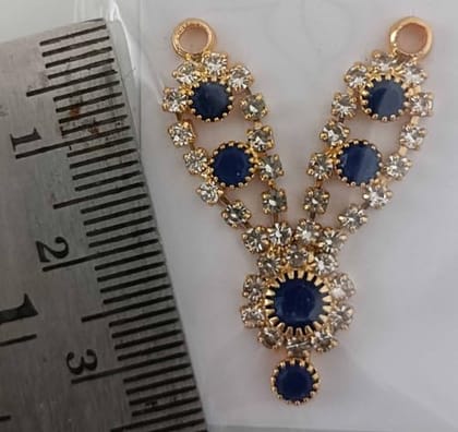 VARNI CREATION Ladoo Gopal Diamond and Moti Mala -Set of 4