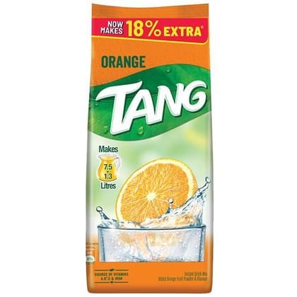 Tang Instant Orange Drink Mix, 750 gm Pouch