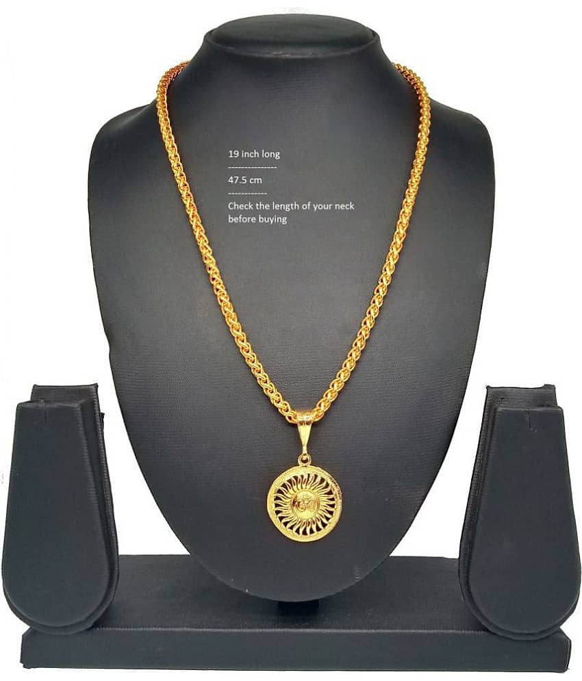 shankhraj mall Gold Plated Chain ( Set of 1 )