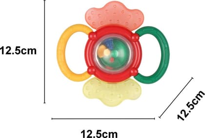 SIMBA Abc Activity Rattle  (Multicolor)