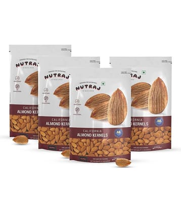 Nutraj California Almonds 1 KG (4 x 250 G)