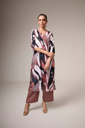 Hanan Kurta Set-XS / Without Dupatta