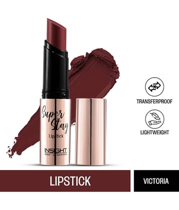 Insight Super Stay Brown Matte Lipstick Lightweight Highly Pigmented For Everyday Look, 50gm