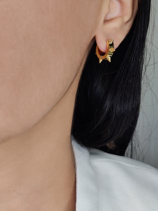 Stud Hoop Earrings