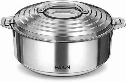 MILTON GALAXIA 10000 Stainless Steel Casseroles, (8250 ml, Silver) MILTON GALAXIA 10000 Stainless Steel Casseroles, (8250 ml, Silver)